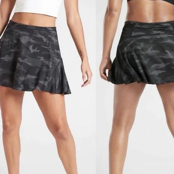 Athleta Dresses & Skirts - Athleta match point skirt camo size M